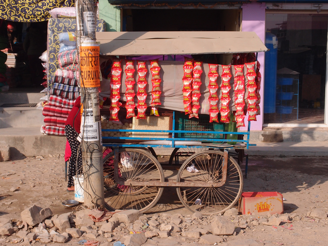 2018-01-17 14 Uhr - Ramhiti Chowk, Boudha (Foto) 